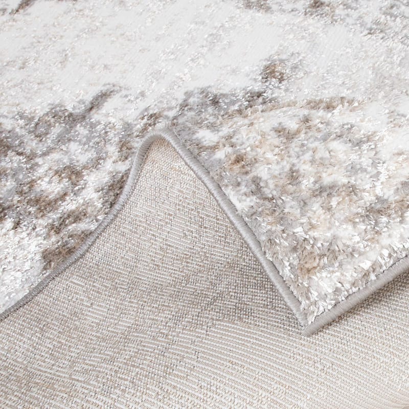 Matta Vanor 100x150 cm - Vit/Grå - Products - Textil & mattor - Matta - Modern matta - Wiltonmatta