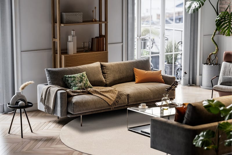 Sheraton Ryamatta Rund 160 cm - Creme - Products - Textil & mattor - Matta - Modern matta - Ryamatta