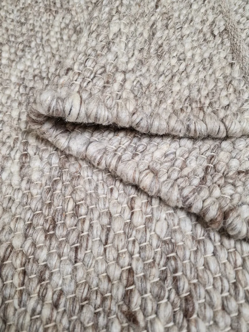 Skagen Ullmatta 160 cm Rund - Naturmelange - Products - Textil & mattor - Matta - Modern matta - Ullmatta