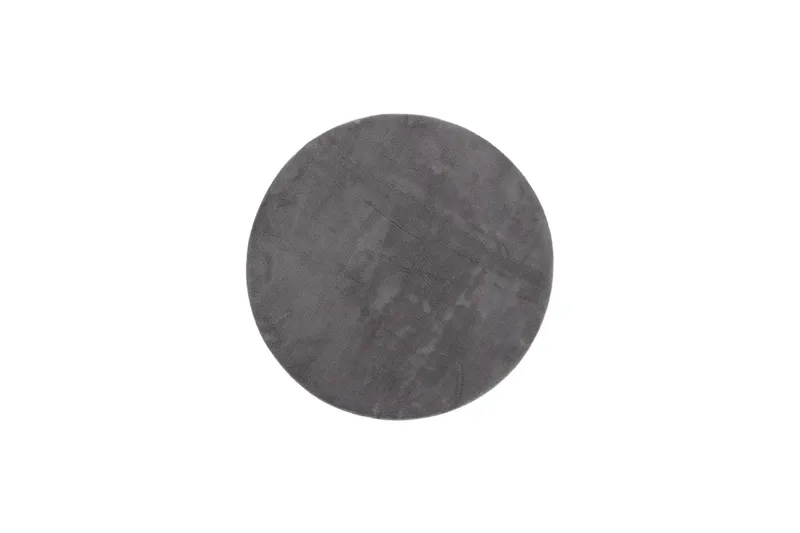 Soft Wiltonmatta Rund 240 cm, Grafitgrå