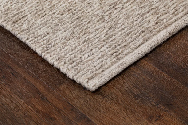 Dalarö Ullmatta 75x230 cm Rektangulär - Beige - Products - Textil & mattor - Matta - Modern matta - Ullmatta