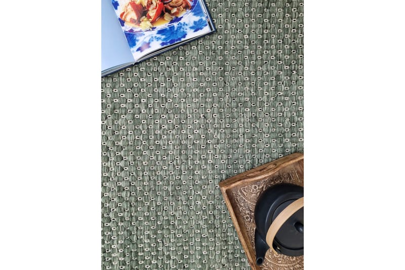 Torekov Ullmatta 160x230 cm - Grön - Products - Textil & mattor - Matta - Modern matta - Ullmatta