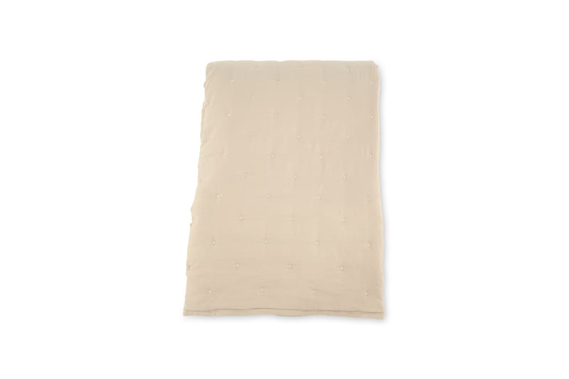 Sally Överkast 260x260 cm - Beige - Products - Textil & mattor - Sängkläder - Överkast - Överkast dubbelsäng