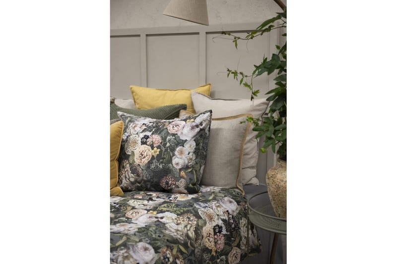 Påslakanset Enkelsäng 2-Dels Abigail Grön - Borganäs of Sweden - Products - Textil & mattor - Sängkläder - Bäddset & påslakanset - Påslakanset dubbelsäng