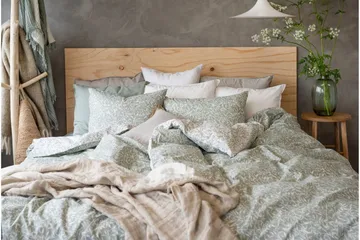 Påslakanset Enkelsäng 2-Dels Garden - Grön - Products - Textil & mattor - Sängkläder - Bäddset & påslakanset - Påslakanset dubbelsäng