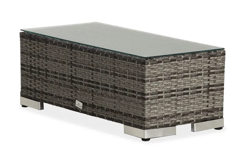 Bahamas Avslut 38x90 cm - Grå - Products - Utemöbler & utemiljö - Övrigt utemöbler - Moduler utesoffa