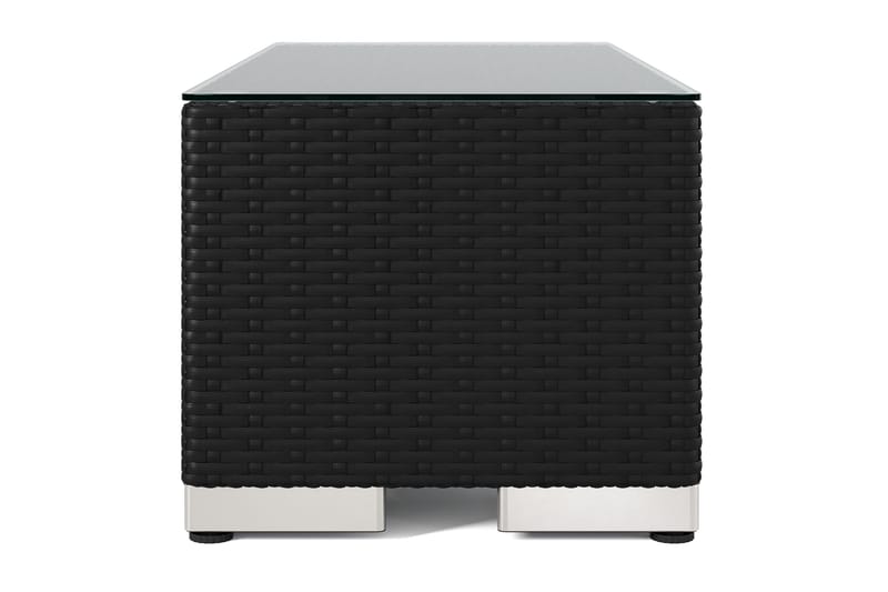 Bahamas Avslut utomhus 90 cm - Svart - Products - Utemöbler & utemiljö - Övrigt utemöbler - Moduler utesoffa