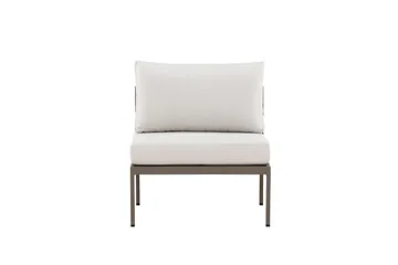 Copacabana Mittmodul Utomhus - Beige - Products - Utemöbler & utemiljö - Övrigt utemöbler - Moduler utesoffa - Mittmodul utesoffa