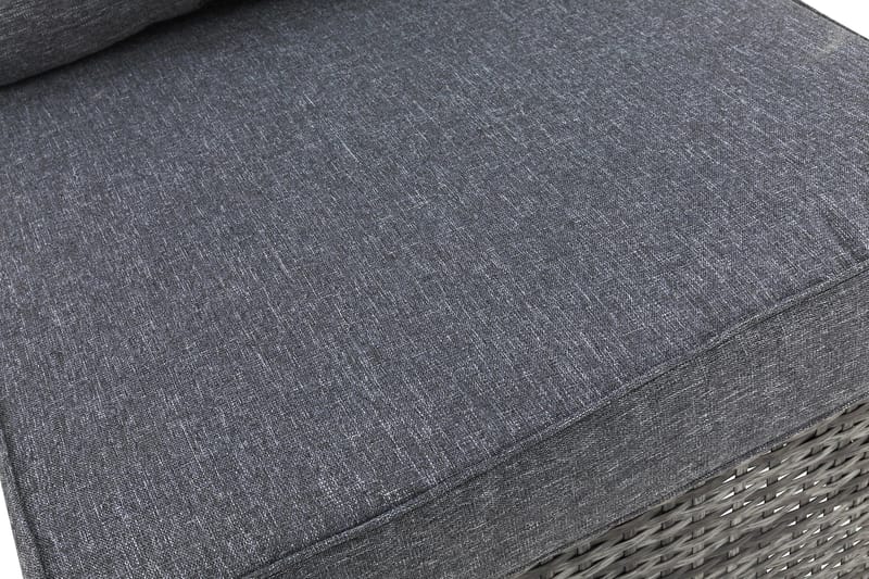 James Mittmodul utomhus i konstrotting - Grå / Grå dynor - Products - Utemöbler & utemiljö - Övrigt utemöbler - Moduler utesoffa - Mittmodul utesoffa
