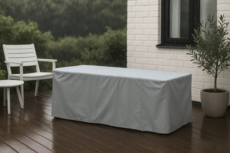 Klas Möbelskydd till Utebänk 180x50x60 cm - Grå - Products - Utemöbler & utemiljö - Övrigt utemöbler - Möbelskydd - Överdrag utemöbler