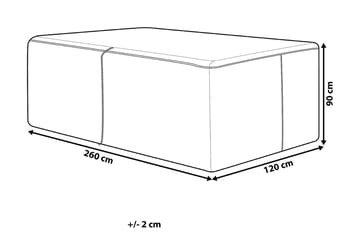 Viareggio Regnskydd 120|260 cm - Grå - Products - Utemöbler & utemiljö - Övrigt utemöbler - Möbelskydd - Överdrag utemöbler