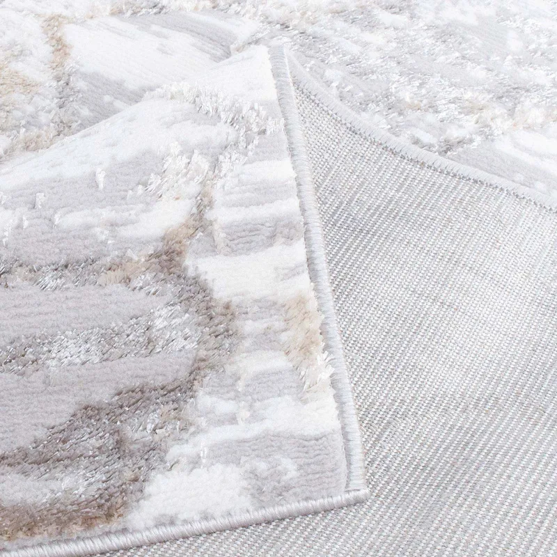 Matta Vanor 100x150 cm - silver/vit - Products - Utemöbler & utemiljö - Balkong & altan - Balkonggolv - Plastmatta balkong