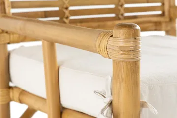 Alvimia Utefåtölj m Dyna - Natur/Vit - Products - Utemöbler & utemiljö - Balkong & altan - Balkongmöbler - Balkongstol