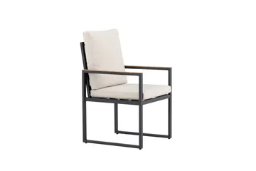 Aspvik Matstol Svart - Venture Home - Products - Utemöbler & utemiljö - Balkong & altan - Balkongmöbler - Balkongstol