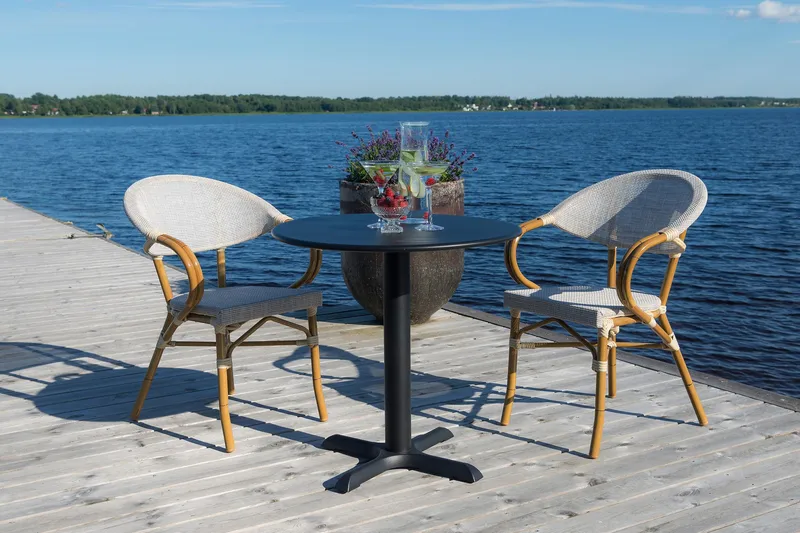 Hillerstorp Caféstol - Grå - Products - Utemöbler & utemiljö - Balkong & altan - Balkongmöbler - Balkongstol