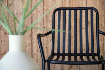 Peking Karmstol Utomhus - Svart - Products - Utemöbler & utemiljö - Balkong & altan - Balkongmöbler - Balkongstol