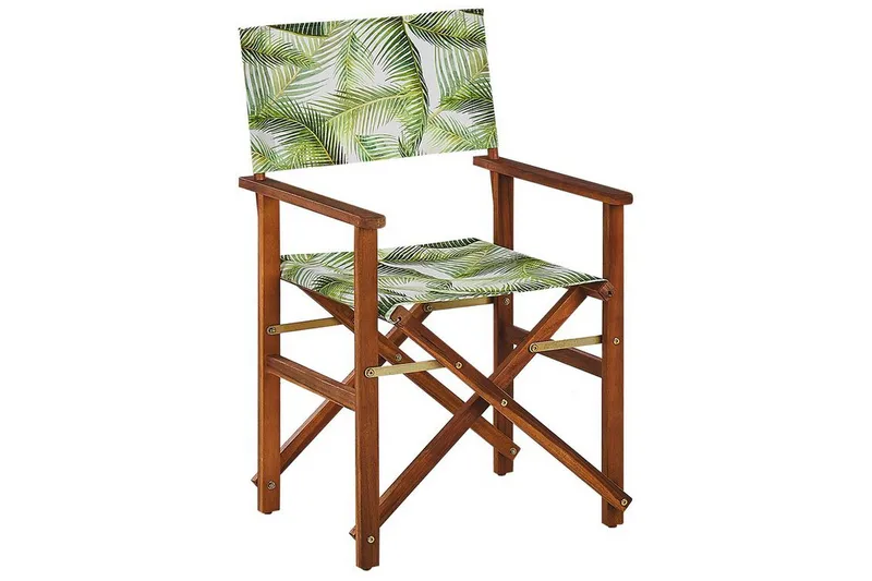 Salve Karmstol Utomhus, Brun/Grön/Vit