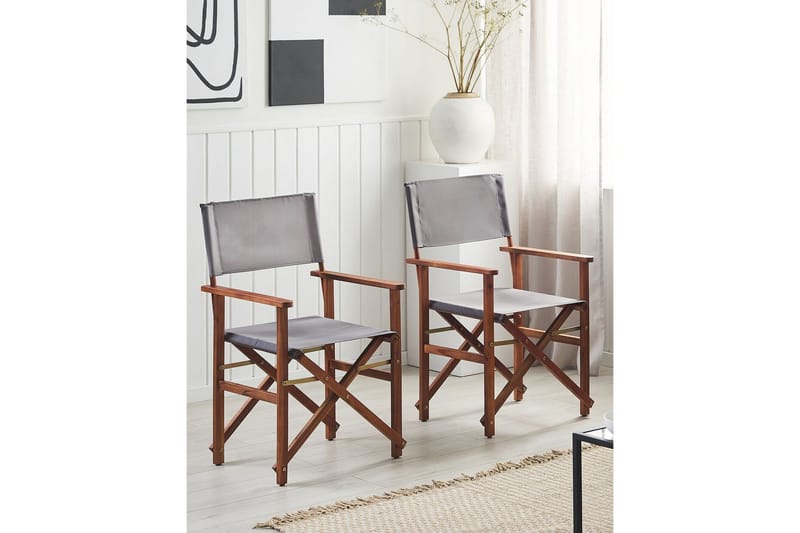 Salve Karmstol Utomhus - Mörkbrun/Grå - Products - Utemöbler & utemiljö - Balkong & altan - Balkongmöbler - Balkongstol