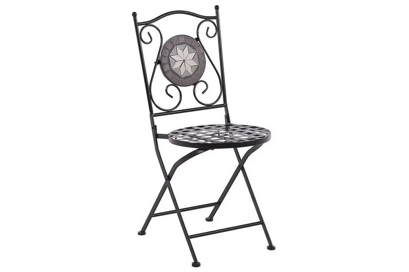 Sannicola Matstol Utomhus - Svart - Products - Utemöbler & utemiljö - Balkong & altan - Balkongmöbler - Balkongstol