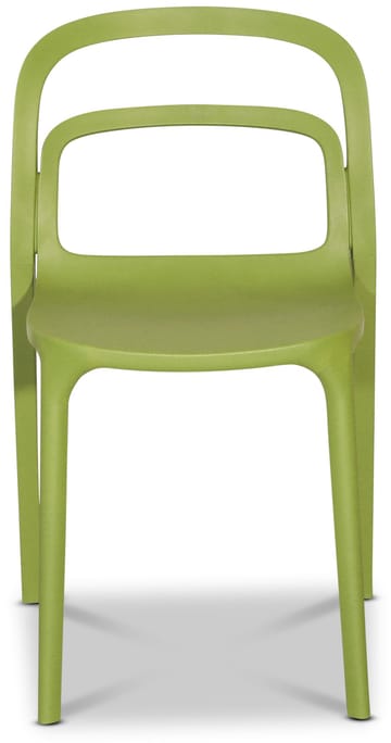 Utematstol Nordan å Stapelbar i Plast - Grön - Products - Utemöbler & utemiljö - Balkong & altan - Balkongmöbler - Balkongstol