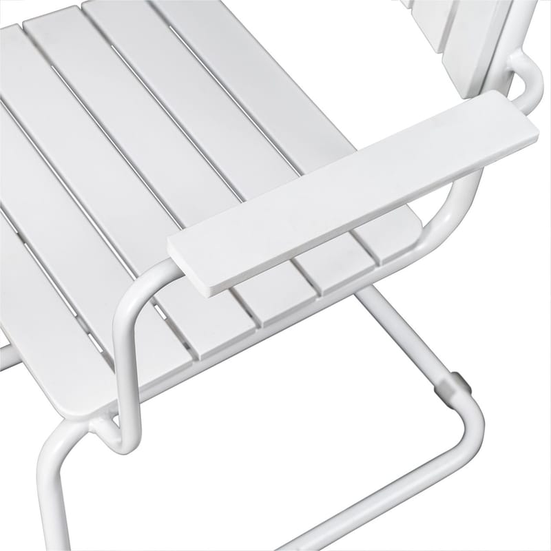 Utestol Holmö med Armstöd - Vit - Products - Utemöbler & utemiljö - Balkong & altan - Balkongmöbler - Balkongstol