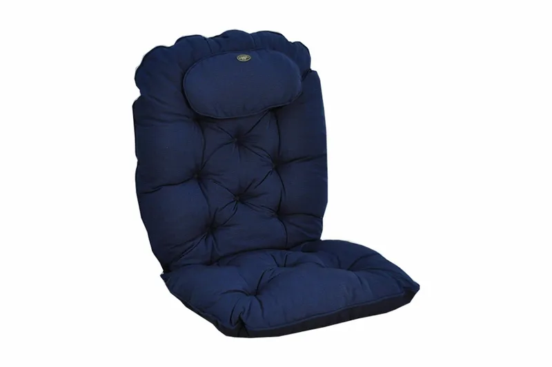 Positionsdyna Fritab Snurr & gung Lyx nackkudde Blue texture