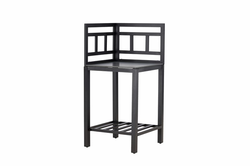 Alicante garden kitchen corner table black/fiber concrete - Svart - Products - Utemöbler & utemiljö - Grill & utekök - Utekök - Kompletta utekök