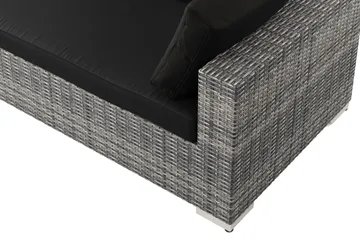 Bahamas utomhus L-soffa vänster 8-sits med fåtölj och bord - Grå - Products - Utemöbler & utemiljö - Loungemöbler - Loungeset & loungegrupp