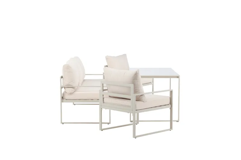 Catania Soffgrupp Utomhus 5-sits - Beige - Products - Utemöbler & utemiljö - Loungemöbler - Loungeset & loungegrupp