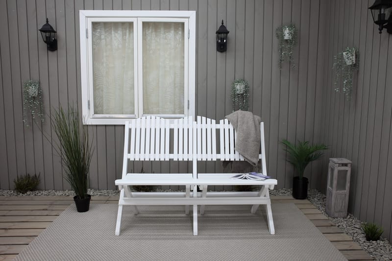 Delpino Utesoffa - Vit - Products - Utemöbler & utemiljö - Loungemöbler - Loungesoffor