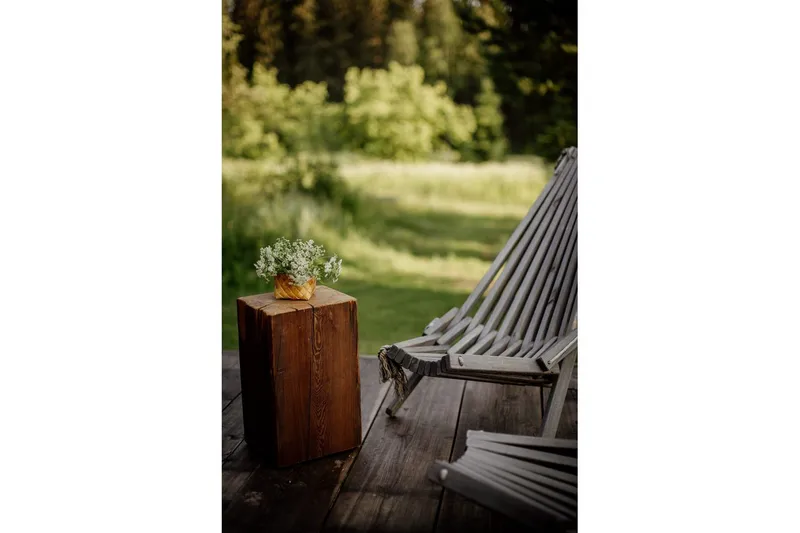 Ecochair EcoFurn Furu Oljad Grå - Furu Oljad Grå - Products - Utemöbler & utemiljö - Loungemöbler - Loungestol utomhus