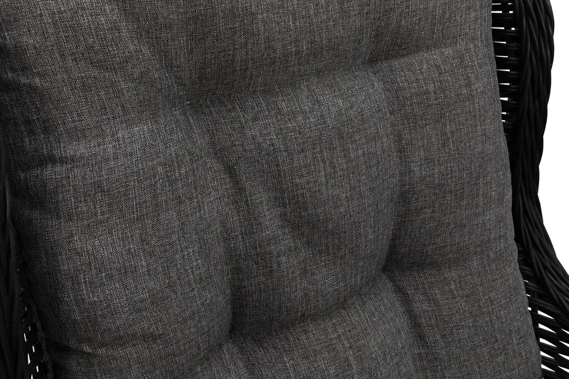 Marcus Soffgrupp Utomhus 3-sits Ink. Utefåtöljer - Svart - Products - Utemöbler & utemiljö - Loungemöbler - Loungeset & loungegrupp