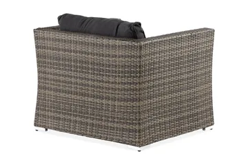 Wisconsin Premium Utefåtölj – Loungefåtölj för Uterum och Altan i Konstrotting - Brun - Products - Utemöbler & utemiljö - Loungemöbler - Loungestol utomhus