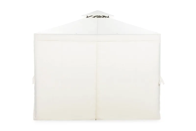 Bermuda komplett paviljong inkl tak och väggar 3x3m - Offwhite - Products - Utemöbler & utemiljö - Solskydd - Paviljong - Komplett paviljong
