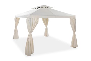 Komplett paviljong Comfort Garden Bermuda Paviljong 3x3 m – Offwhite Offwhite - Products - Utemöbler & utemiljö - Solskydd - Paviljong - Komplett paviljong
