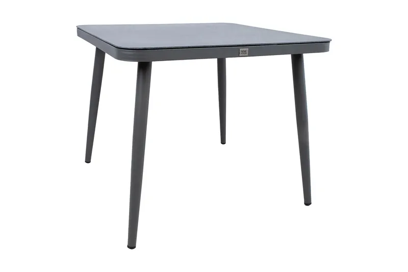 Andros Utebord 90x90xH75 cm Grå