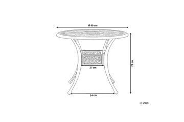 Runt bord Ancona - Products - Utemöbler & utemiljö - Utebord & trädgårdsbord - Matbord utomhus