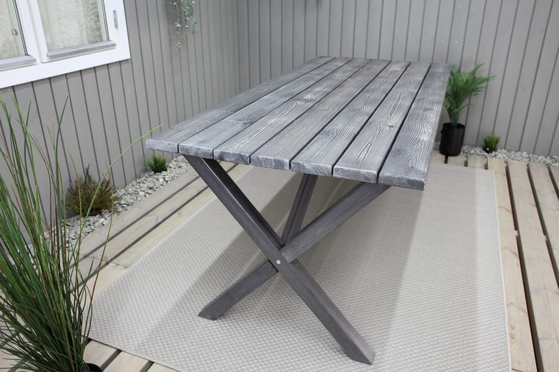 Scottsdale Fasta Matbord Utomhus 190 cm - Grå - Products - Utemöbler & utemiljö - Utebord & trädgårdsbord - Matbord utomhus