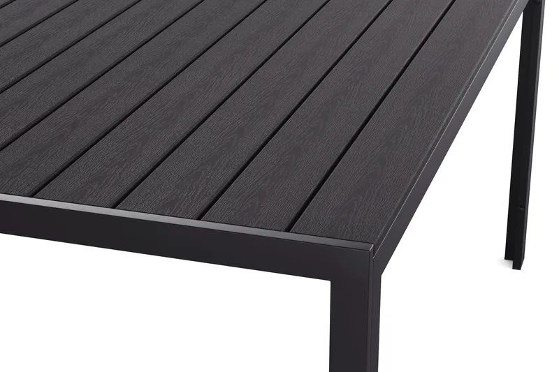 Siri Matbord Utomhus 90x150 cm - Svart - Products - Utemöbler & utemiljö - Utebord & trädgårdsbord - Matbord utomhus