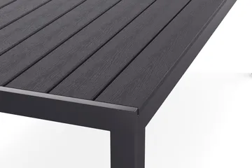 Siri Matbord Utomhus 90x205 cm - Svart - Products - Utemöbler & utemiljö - Utebord & trädgårdsbord - Matbord utomhus