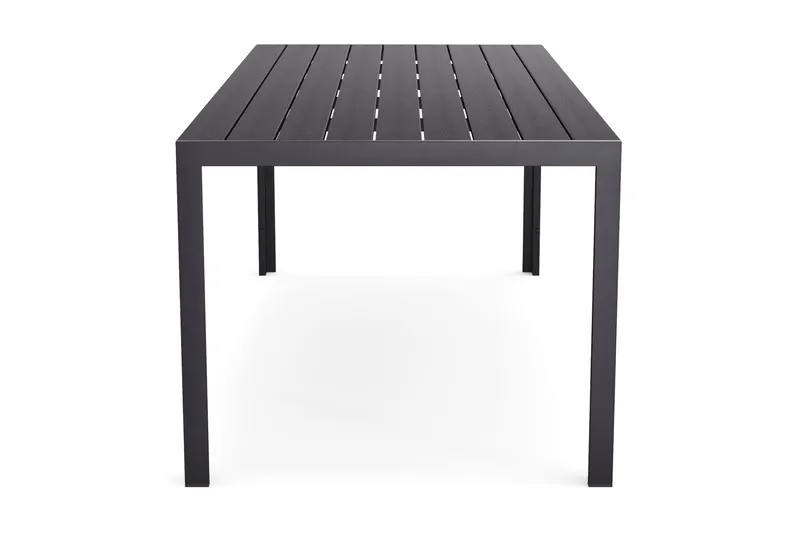 Siri Matbord Utomhus 90x205 cm - Svart - Products - Utemöbler & utemiljö - Utebord & trädgårdsbord - Matbord utomhus
