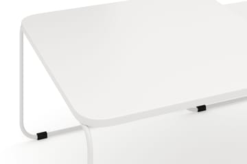 Usteryd Fyrkantigt satsbord utomhus 70x41x70 cm i stål / Metall - Beige - Products - Utemöbler & utemiljö - Utebord & trädgårdsbord - Loungebord & soffbord utomhus