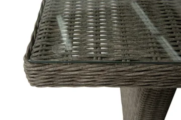 Marcus Matgrupp 200 + 4 Fåtöljer m Dyna - Grå - Products - Utemöbler & utemiljö - Utegrupp - Matgrupp utomhus