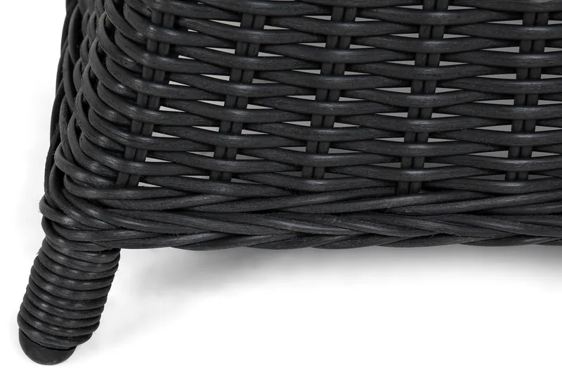 Marcus Matgrupp Utomhus 200 + 4 Fåtöljer m Dyna - Svart - Products - Utemöbler & utemiljö - Utegrupp - Matgrupp utomhus