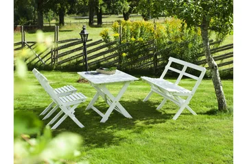 Matgrupp Utomhus Hillerstorp Torpet - Vit - Products - Utemöbler & utemiljö - Utegrupp - Matgrupp utomhus