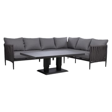 Trädgårdsmöbelset Ängros Hörnsoffa och bord - grå - Products - Utemöbler & utemiljö - Utegrupp - Cafegrupp & cafeset