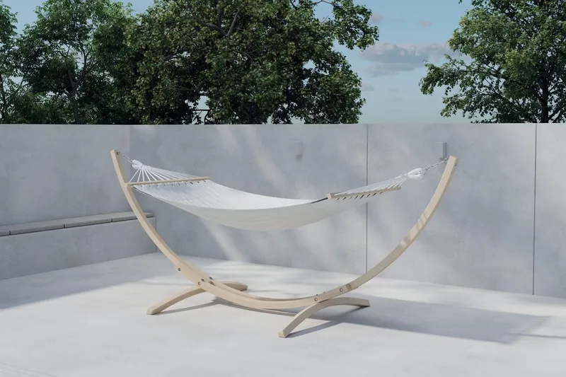 Hammock Hedvig 320 cm Utomhus, Vitputsad