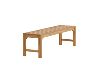 Kenya Bänk Utomhus 150 cm - Brun - Products - Utemöbler & utemiljö - Utesoffa - Trädgårdsbänk & utebänk
