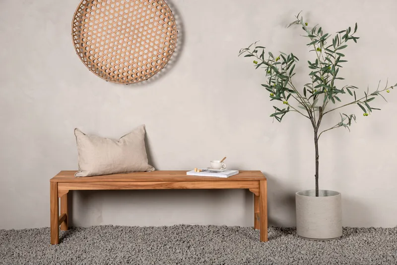 Kenya Bänk Utomhus 150 cm - Brun - Products - Utemöbler & utemiljö - Utesoffa - Trädgårdsbänk & utebänk