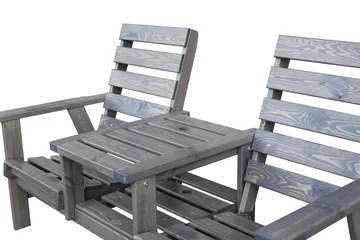 KIngdom Utebänk 177 cm - Grå - Products - Utemöbler & utemiljö - Utesoffa - Trädgårdsbänk & utebänk